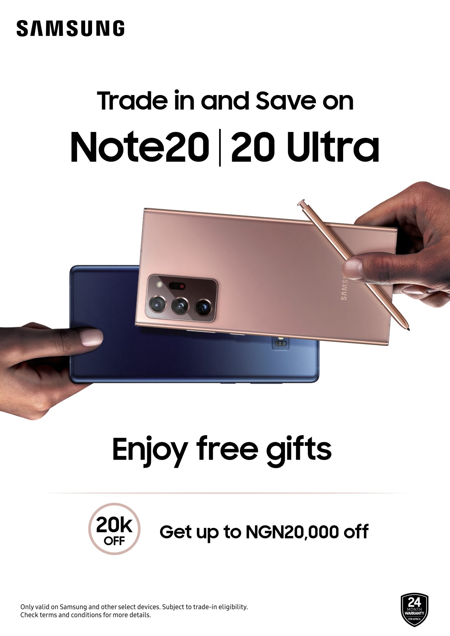 note 20 in stores